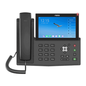 Fanvil X7A Android VoIP Phone, 7-Inch Color Touch Screen, 20 SIP Lines, 802.11ac Wi-Fi, Dual-Port Gigabit Ethernet, Power Adapter Not Included