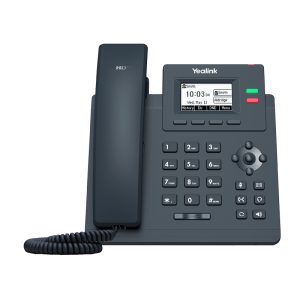 Yealink SIP-T31G IP Phone with 2 VoIP Accounts, 2.3-Inch Graphical Display, Dual-Port Gigabit Ethernet, and 802.3af PoE (Power Adapter Not Included)