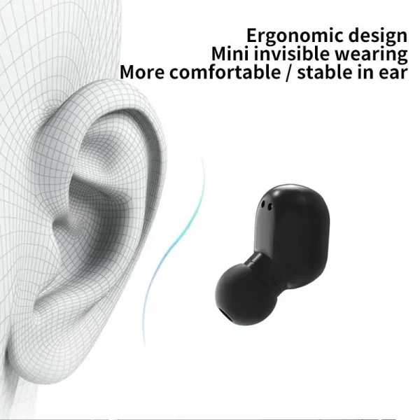 2022 New E7S TWS Wireless Sports Headphones Noise Canceling Stereo In-Ear Headset For Android iOS Waterproof - Image 5