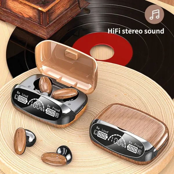 M35 TWS Earbuds 9D Hifi Stereo Waterproof In Ear Headphone BT 5.2 Low Latency Game Wireless Earphones - Image 2