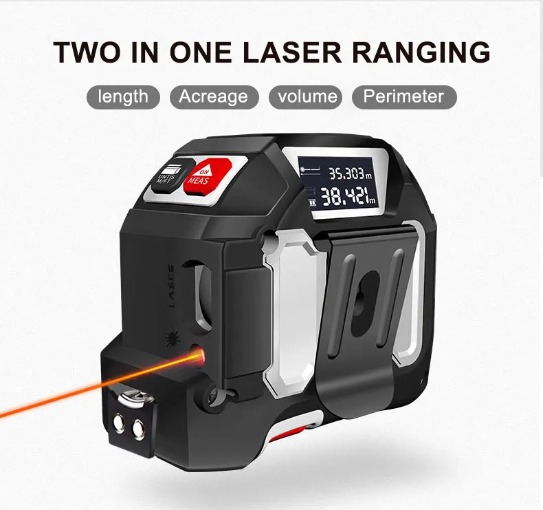 Rechargeable Laser Measuring Tape