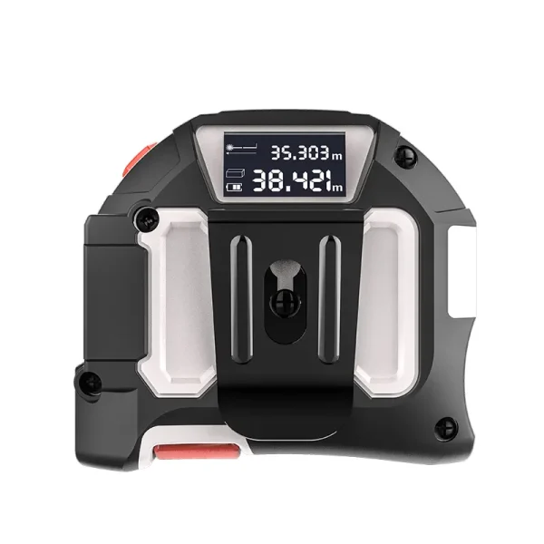 BTE Laser Level Measuring Tape Laser Distance 40m Digital Led Display Screen Measure Tape Rechargeable Laser Measuring Tape - Image 4