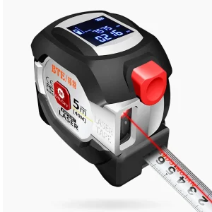 2-in-1 Infrared Laser Tape Measure LCD Digital Display Laser Measuring Tape Distance Meter Measure Rangefinder 40M with 5m Blade