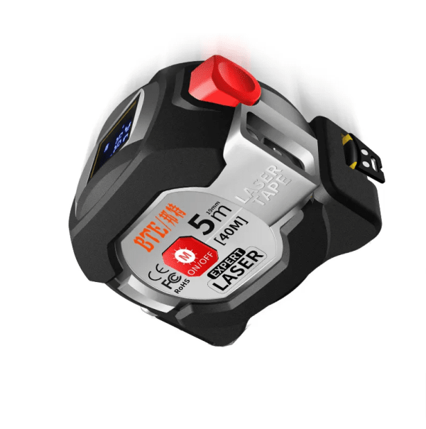 2-in-1 Infrared Laser Tape Measure LCD Digital Display Laser Measuring Tape Distance Meter Measure Rangefinder 40M with 5m Blade - Image 3