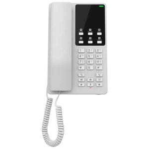 Grandstream GHP620 Compact Hotel IP Phone + WiFi: Take Your Hotel Stays to the Next Level | 3-way audio conferencing for easy conference calls