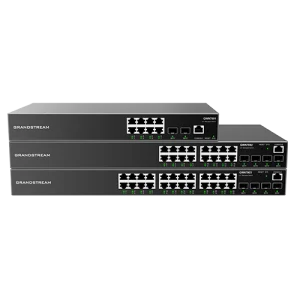 Grandstream GWN7802P 16-Port Gigabit Enterprise Layer 2+ Managed PoE Network Switch