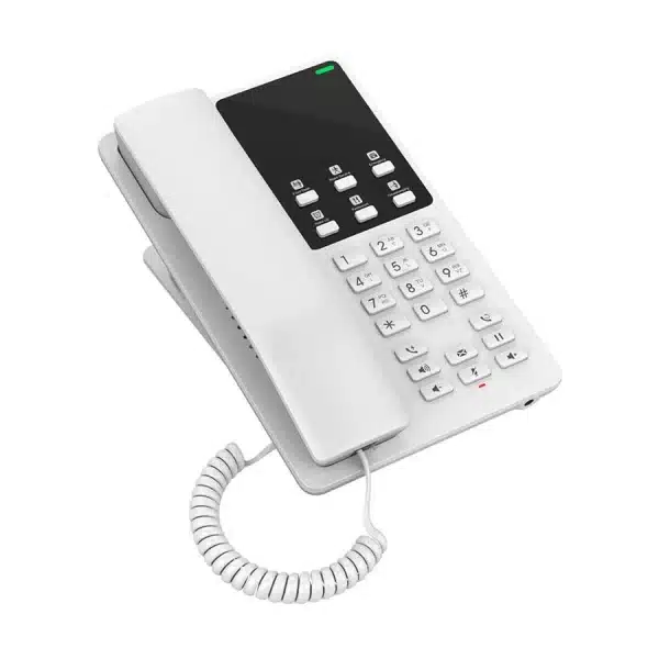 Grandstream GHP620 Compact Hotel IP Phone + WiFi: Take Your Hotel Stays to the Next Level | 3-way audio conferencing for easy conference calls - Image 3