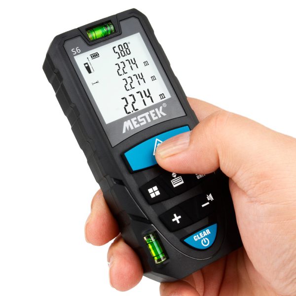 S6 Laser Distance Meter Tape: Experience Unparalleled Precision and get Professional Results in No Time - Image 2