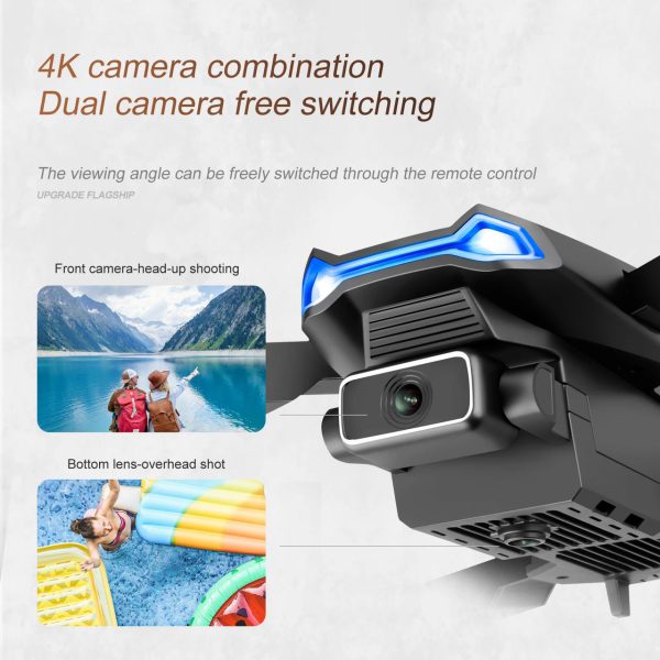 S89 Drone With 4K HD Dual Camera Wifi FPV Dron Pro Mini Professional Foldable RC Droness Quadcopter Cameras Dronne Drones - Image 2