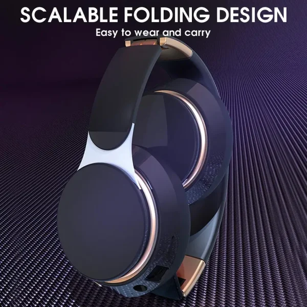 Upgrade Your Audio: SAMA New Super Bass Surround Gaming Bluetooth v5.1 Headset with Portable Wired, Wireless, and TF Card Options - Image 3