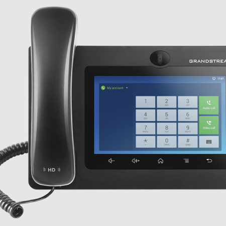 Grandstream GXV3370 Android IP Video Phone: Voice and Video Capabilities in an Android IP Phone | High-Quality Android IP Video Phone with Advanced Features | 16 lines with up to 16 SIP accounts