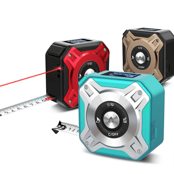 Laser 2 in 1 LED Digital Display Measure Tape: Gives Precise and Accurate Measurements Instantly - Image 3
