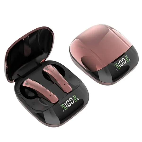 E68 Game Tws Headset BT 5.2 Wireless Earphone: Enjoy Wireless Audio Quality |  Enhance Your Gaming Experience | Get up to 8 hours of music playback and 4 hours of talk time - Image 2