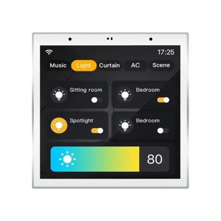 Tuya Smart 4 Inch White Smart Home Control Panel: Streamline Your Home | Take Control of Your Home