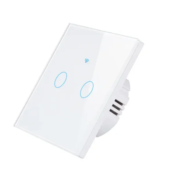 EU Standard Smart Touch Switch 1/ 2 /3/4 Gang 1 Way 240V: Make Life Easier |  Enjoy Convenience and Efficiency | IP20 rating for added protection against accidental contact with live parts. - Image 14