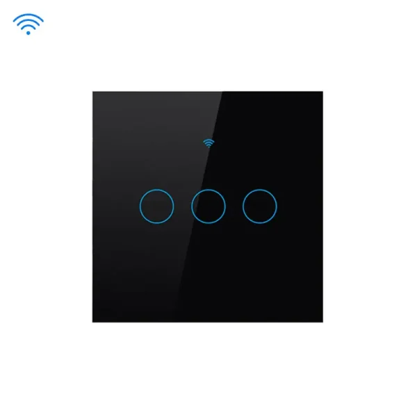 EU Standard Smart Touch Switch 1/ 2 /3/4 Gang 1 Way 240V: Make Life Easier |  Enjoy Convenience and Efficiency | IP20 rating for added protection against accidental contact with live parts. - Image 11