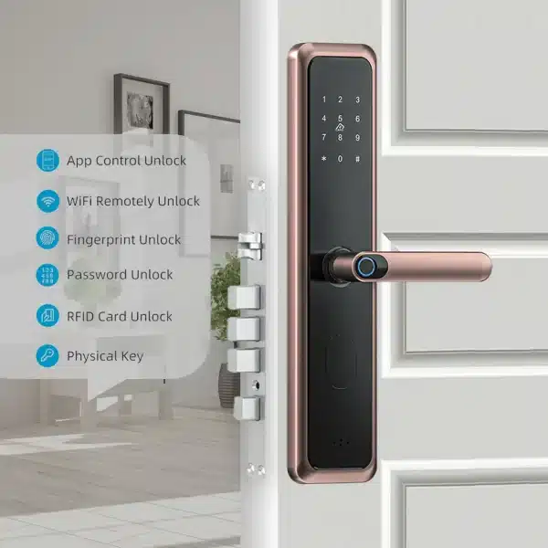 Intelligent Smart Tuya APP Remote Control Door Lock: Upgrade Your Home to a Better Security System | Make Home Access Easier - Image 7