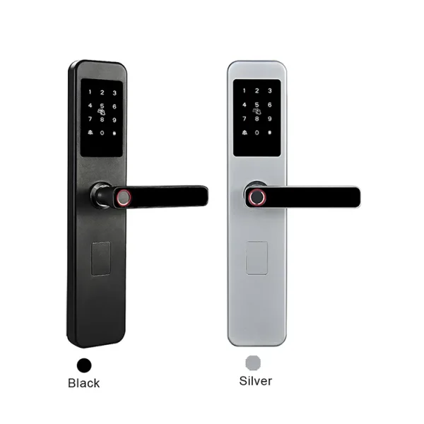 Waterproof Tuya WIFI APP Cerradura Digital Door Lock Aluminum Biometric Fingerprint Door Handle Keyless Smart Lock - Image 6
