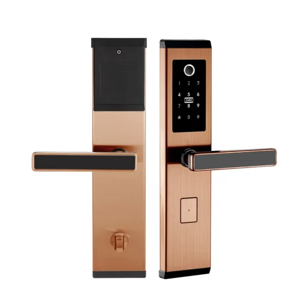 TTLock App Smart Fingerprint Lock Intelligent Digital Keypad Code Door Lock Keyless Handle Biometric NFC Smart Doorlocks - Image 8