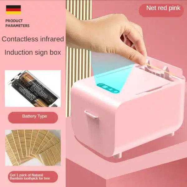 Upgrade Your Dental Hygiene: Automatic Toothpick Dispenser for Easy Accessibility. Simplify Your Toothpick Routine with This Innovative Device - Image 5