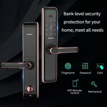 Digital Anti-Thief Fingerprint Smart Door Lock: Never Worry About Unauthorized Access | Fingerprint Recognition Technology For Secure Access
