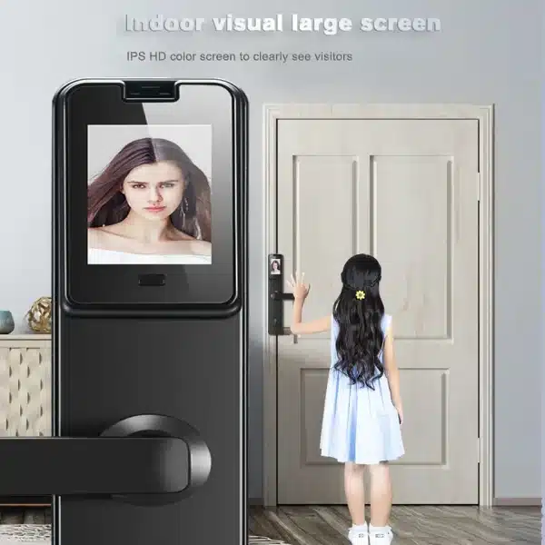Smart TT Door Lock: Unlock Your Door with Just a Touch of Your Fingerprint | Custom Hotel Intelligent Lock - Image 5