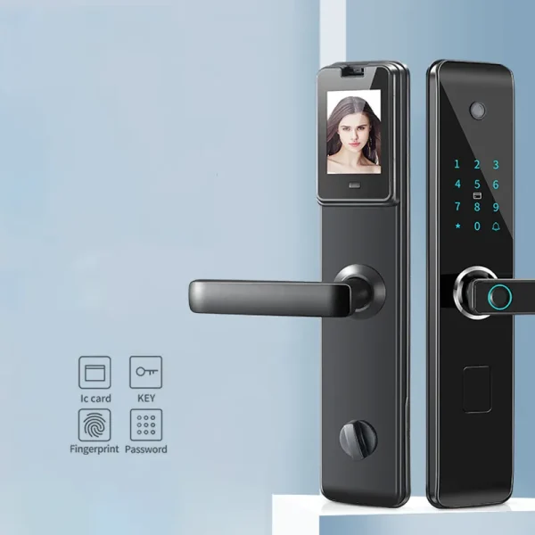 Smart TT Door Lock: Unlock Your Door with Just a Touch of Your Fingerprint | Custom Hotel Intelligent Lock - Image 2