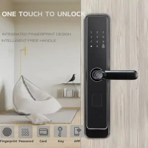 Fingerprint Electric Deadbolt: Enjoy Peace of Mind With This Advanced Fingerprint Electric Deadbolt | Biometric authentication | Fingerprint scanner - Image 6