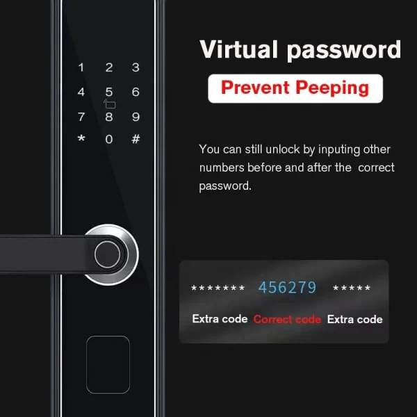 Fingerprint Electric Deadbolt: Enjoy Peace of Mind With This Advanced Fingerprint Electric Deadbolt | Biometric authentication | Fingerprint scanner - Image 4