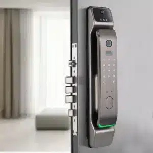 Luxury Grey High Quality 3D Face recognition Smart Lock App Phone Control Fingerprint Smart Home Wifi Tuya Door Lock