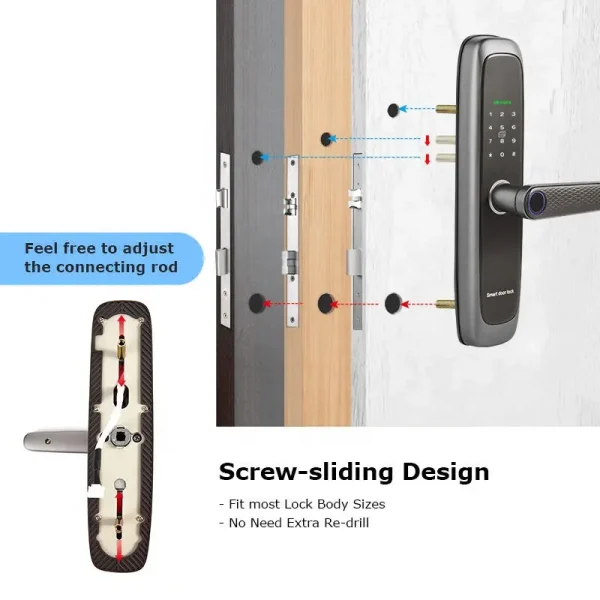 Experience Cutting-Edge Security: Your Fingerprint is Your Key with Our Smart Digital Lock - Image 4
