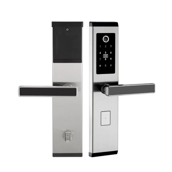 TTLock App Smart Fingerprint Lock Intelligent Digital Keypad Code Door Lock Keyless Handle Biometric NFC Smart Doorlocks - Image 7