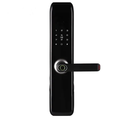 APP Remote Unlock Smart Slide Door Fingerprint Digital Code Lock Electric Sliding Glass Wooden Door Lock