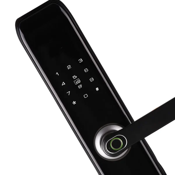 APP Remote Unlock Smart Slide Door Fingerprint Digital Code Lock Electric Sliding Glass Wooden Door Lock - Image 3