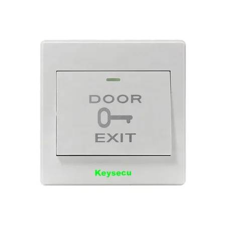 Request to Exit Button: Kesyecu Indoor Door Release with Push-to-Exit Plastic Surface Mount Switch for Access Control System