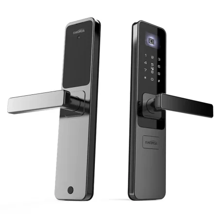 Smart QR Code Door Lock Secure Encryption Chipset IC Card Door Lock for Hotel