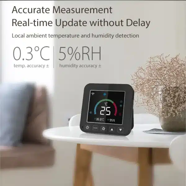 Smart Thermostat For Air Conditioners: WiFi-Enabled, LCD Display, and App-Based Remote Management for Your Air Conditioners - Image 5