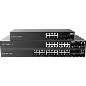 Grandstream GWN7801P 8-Port Gigabit Enterprise Layer 2+ PoE Managed Network Switch | Supports 8x Gigabit Ethernet Ports with PoE/PoE+