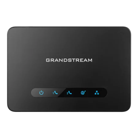 Grandstream HT812 Analog FXS IP Gateway, 2 Port + NAT Router: Seamless Connectivity | Supports 2 SIP Profiles Through 2 FXS Ports