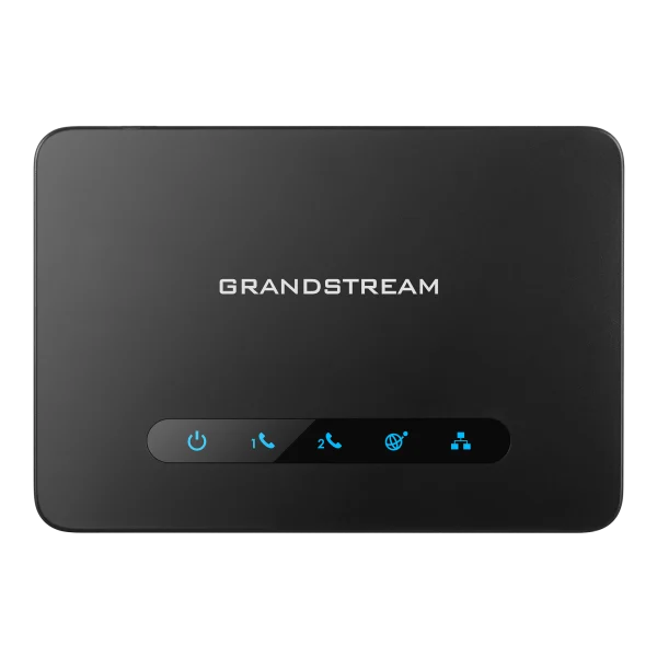 Grandstream HT812 Analog FXS IP Gateway, 2 Port + NAT Router: Seamless Connectivity | Supports 2 SIP Profiles Through 2 FXS Ports