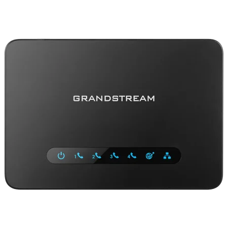 Grandstream HT814 Analog FXS IP Gateway – 4 Port + NAT Router: Experience Enhanced Connectivity | Supports 2 SIP Profiles Through 4 FXS Ports