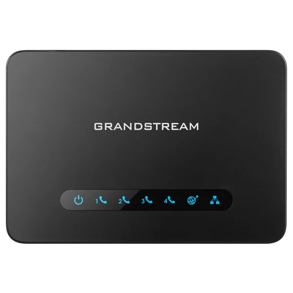Grandstream HT814 Analog FXS IP Gateway – 4 Port + NAT Router: Experience Enhanced Connectivity | Supports 2 SIP Profiles Through 4 FXS Ports