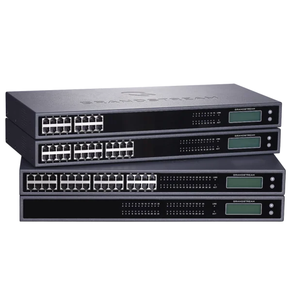Grandstream GXW4224 V2 Analog FXS IP Gateway- 24 Port: Efficiency and Flexibility Combined | 4 SIP Server Profiles Per System, Independent SIP Account Per Port - Image 3