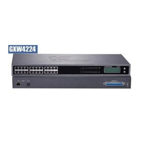 Grandstream GXW4224 V2 Analog FXS IP Gateway- 24 Port: Efficiency and Flexibility Combined | 4 SIP Server Profiles Per System, Independent SIP Account Per Port