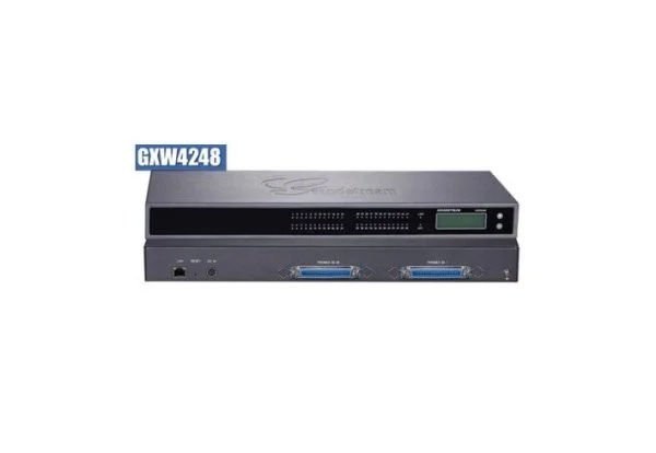 Grandstream GXW4248 V2 Analog FXS IP Gateway- 48 Port: Revolutionizing Analog FXS IP Gateways: Next-Level Performance | 132x48 Backlit Graphic Display with Support for Multiples Languages