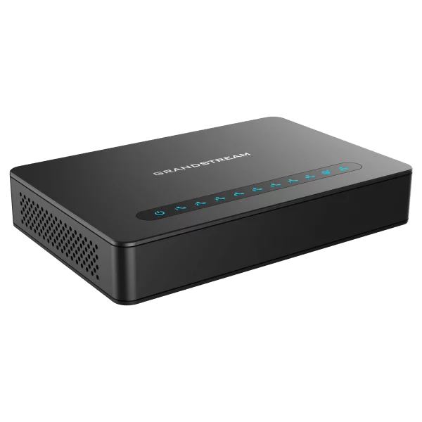 Grandstream HT818 Analog FXS IP Gateway - 8 Port + NAT Router: Ensure Reliable Communication | Supports 2 SIP Profiles Through 8 FXS Ports