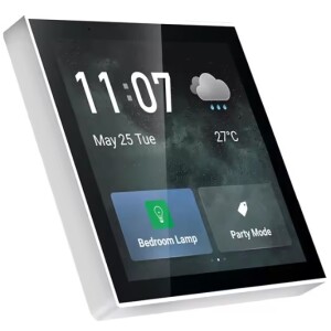 Smart Home Control Panel, LCD Touchscreen Voice Control Wall Switch for Tuya with Global