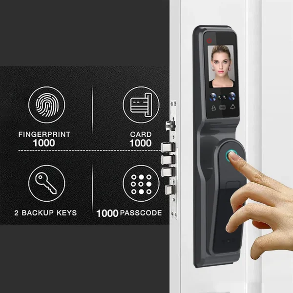 smart door lock face recognition