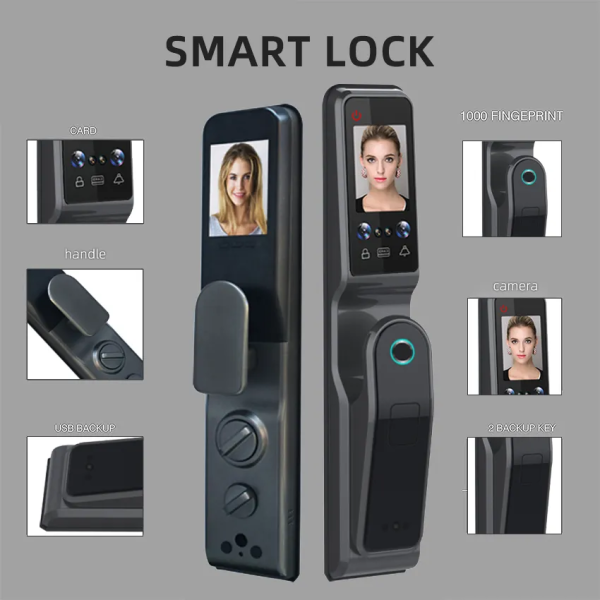 smart door lock face recognition