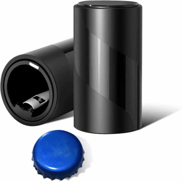 Automatic Beer Bottle Opener | Magnetic Stainless-Steel Push Down Bottle Opener - Image 2